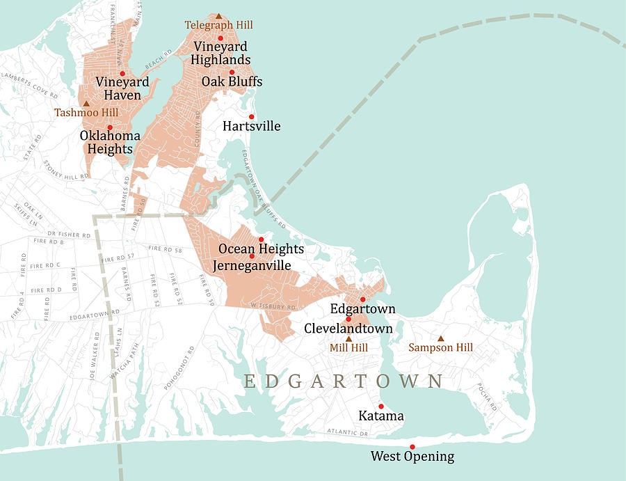 Edgartown Map